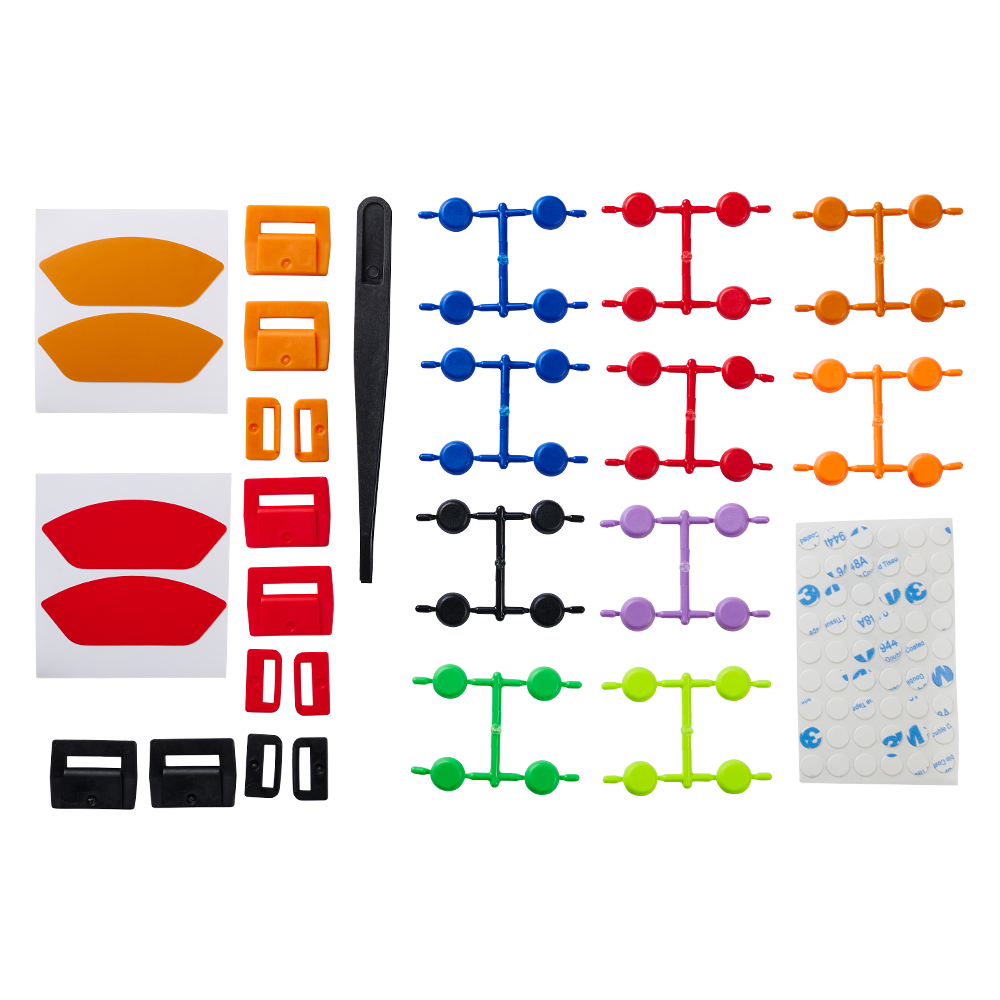 Asetek Steering Wheel Button Color Kit