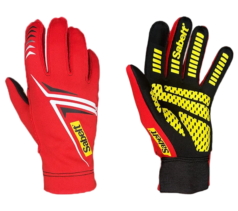 Sabelt G34 SIM Handschuhe in Racing Red