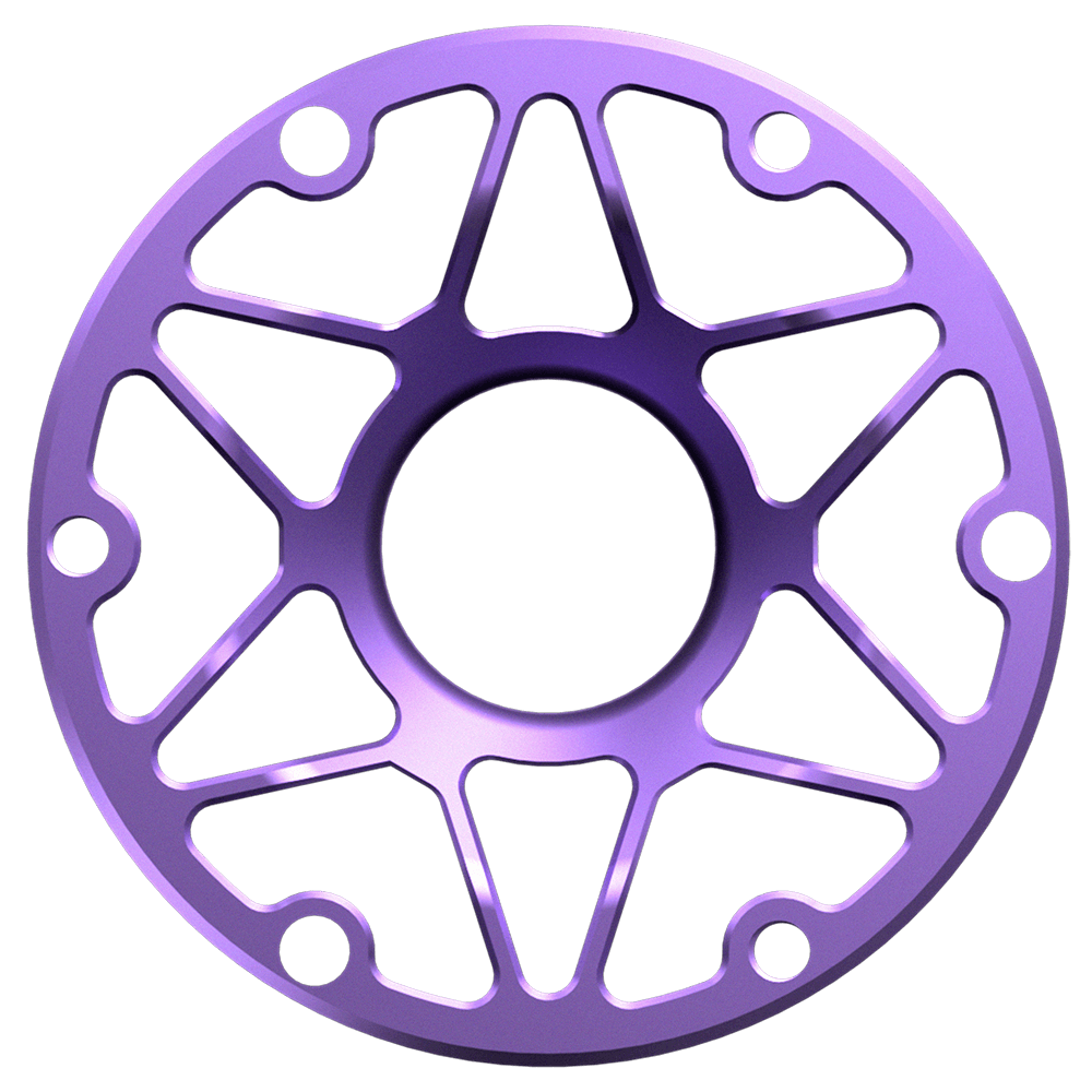 BAVARIANSIMTEC Spacer S50 (length 50mm) - black, gold, purple