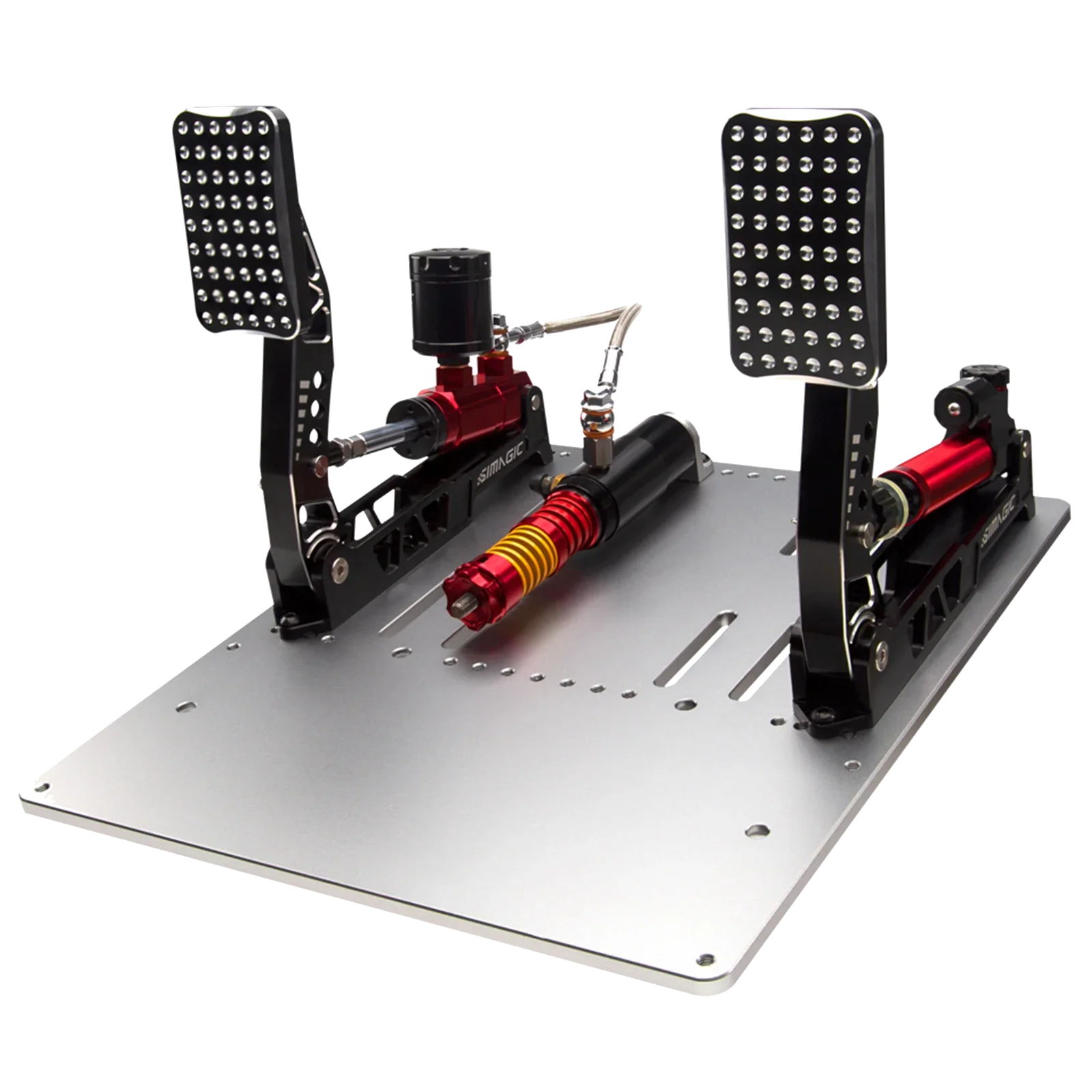 SIMAGIC P2000-S200RF Crimson Edition Hydraulic Dual Pedal Bundle