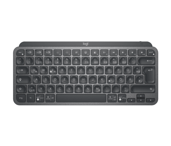 Logitech MX Keys Mini Grafit Draufsicht QWERTZ
