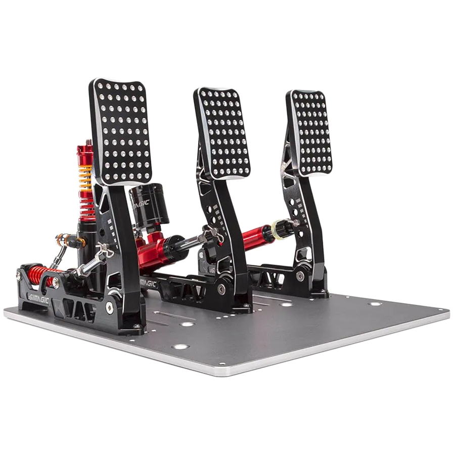SIMAGIC P2000-S100R Crimson Kiadás Hidraulikus 3-Lábas Csomag
