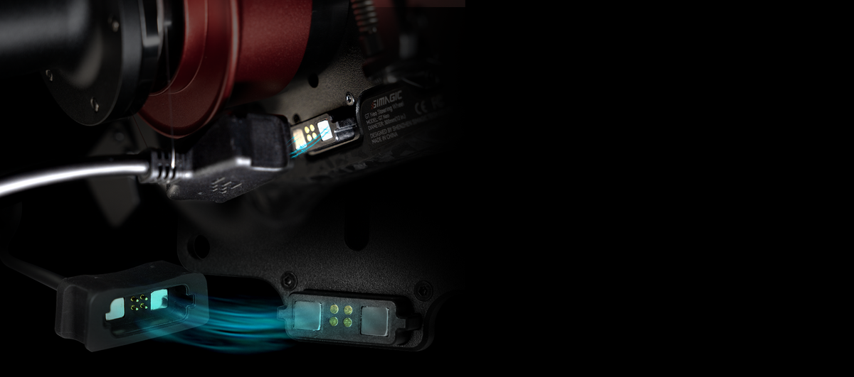 Patentierte Magnetverbindung des MagLink mit 32 Newton Haltekraft