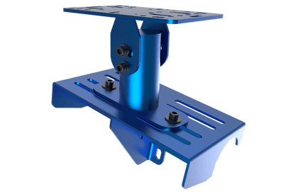 Vorgebohrte Montageplatte der Trak Racer Schalthebelhalterung für gängige Shifter