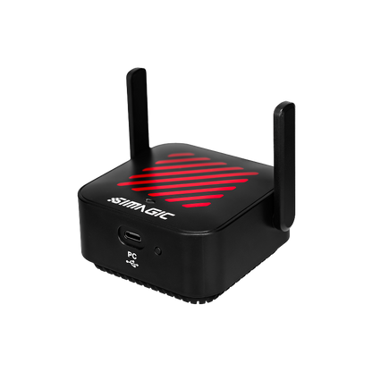 Simagic AirLink Wireless Hotspot Modul in der Frontansicht
