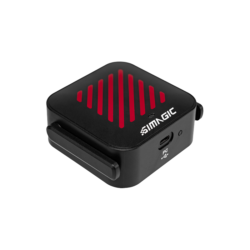 Simagic AirLink aus schräger Perspektive