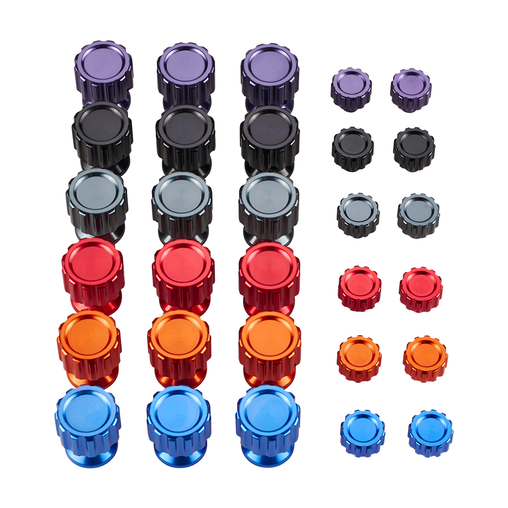Asetek Aluminium Button Color Kit