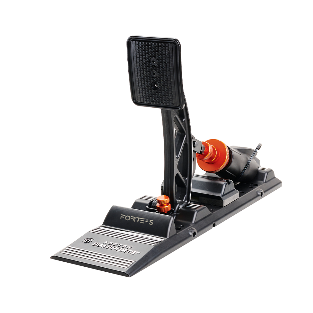 asetek forte s pedals Asetek Forte® S-Series Brake and Throttle – SimRaceTEQ