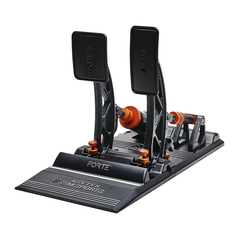 Asetek Forte® Sim Racing Pedals Brake &amp; Throttle