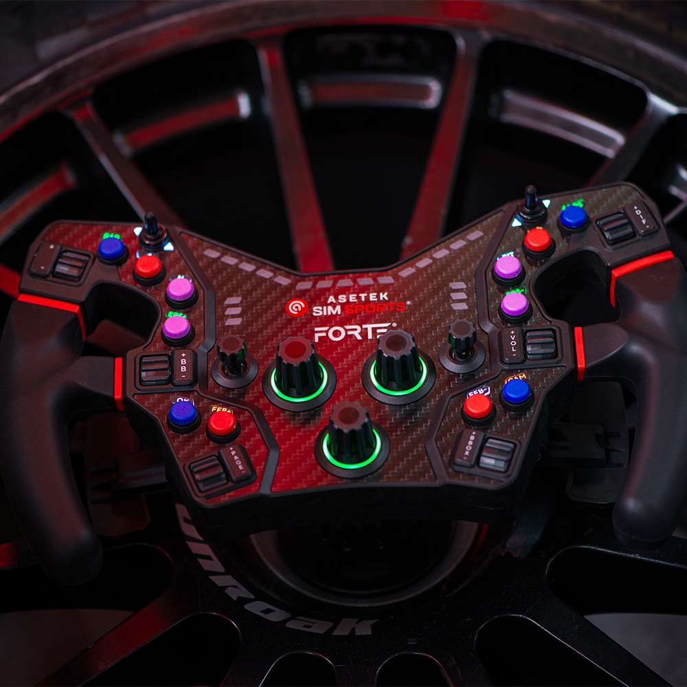 Color Whell Button Asetek Steering Wheel Button Color Kit – SimRaceTEQ