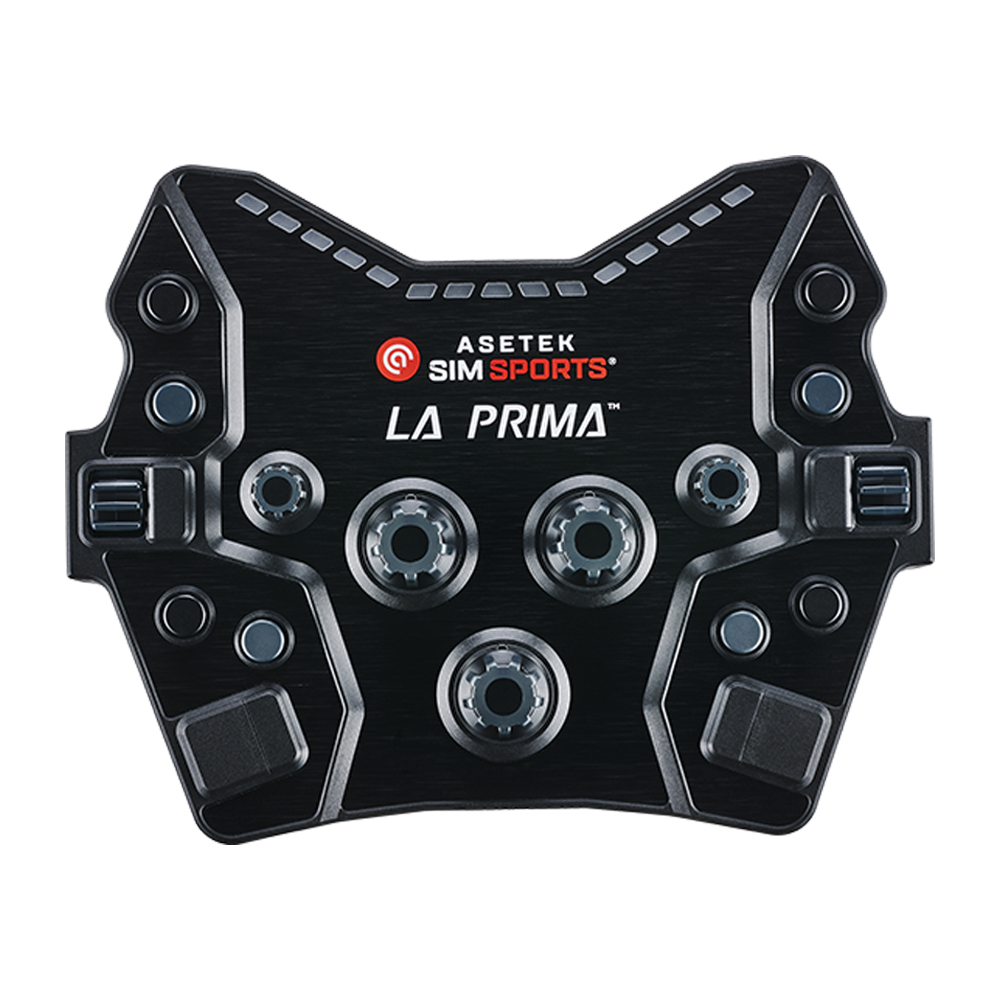 Asetek La Prima GT Button Box Schwarz Front