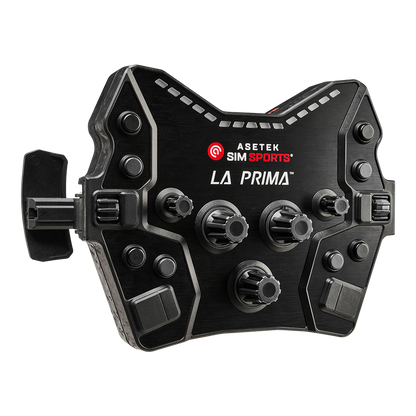 Asetek La Prima GT Button Box Schwarz schräg links
