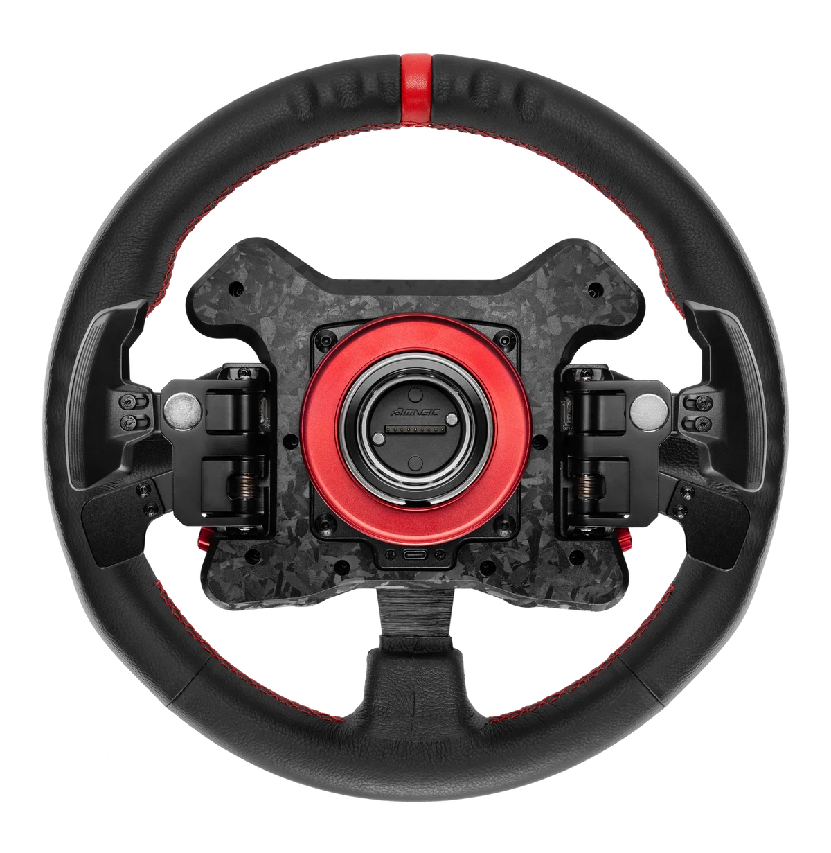 Simagic Neo X-330R Lenkrad von der Rückseite