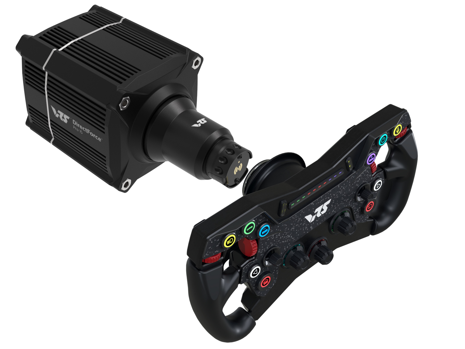 DFP15 Wheel Base &amp;amp; R295 Steering Wheel