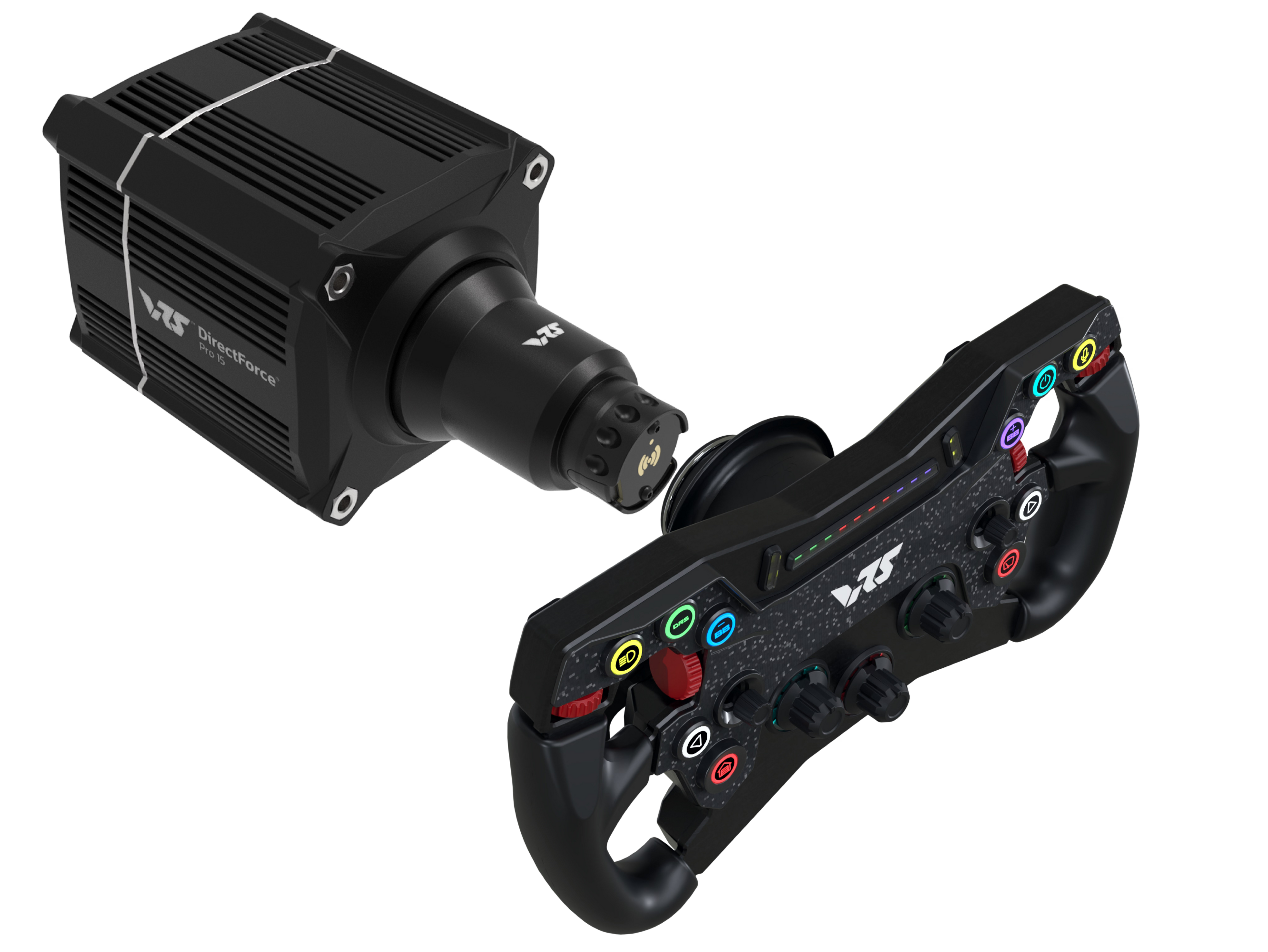 DFP15 Wheel Base &amp;amp; R295 Steering Wheel