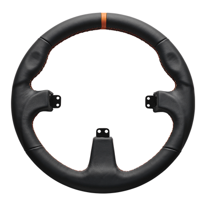 Asetek Round Black Leather Rim