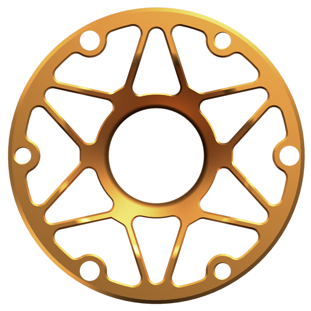 BAVARIANSIMTEC Spacer S50 (Length 50mm) - black, gold, purple