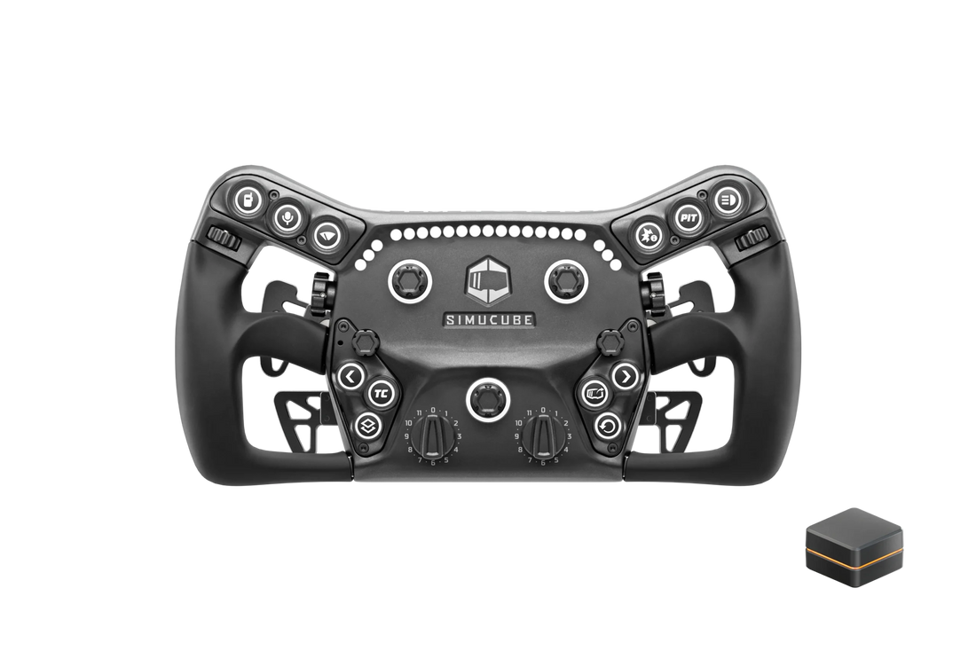 Simucube Savu Pro Steering Wheel (SC3 version) + Link Hub  