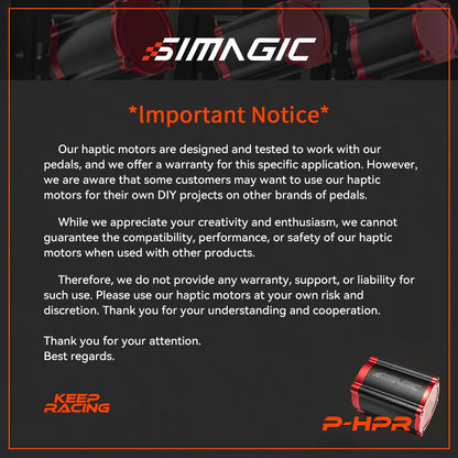 Simagic P-HPR Haptic Pedal Reactor