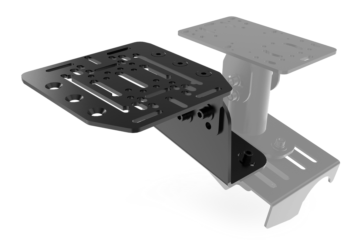 Montageplatte der Handbremsen-Halterung für gängige Sim-Racing-Handbremsen