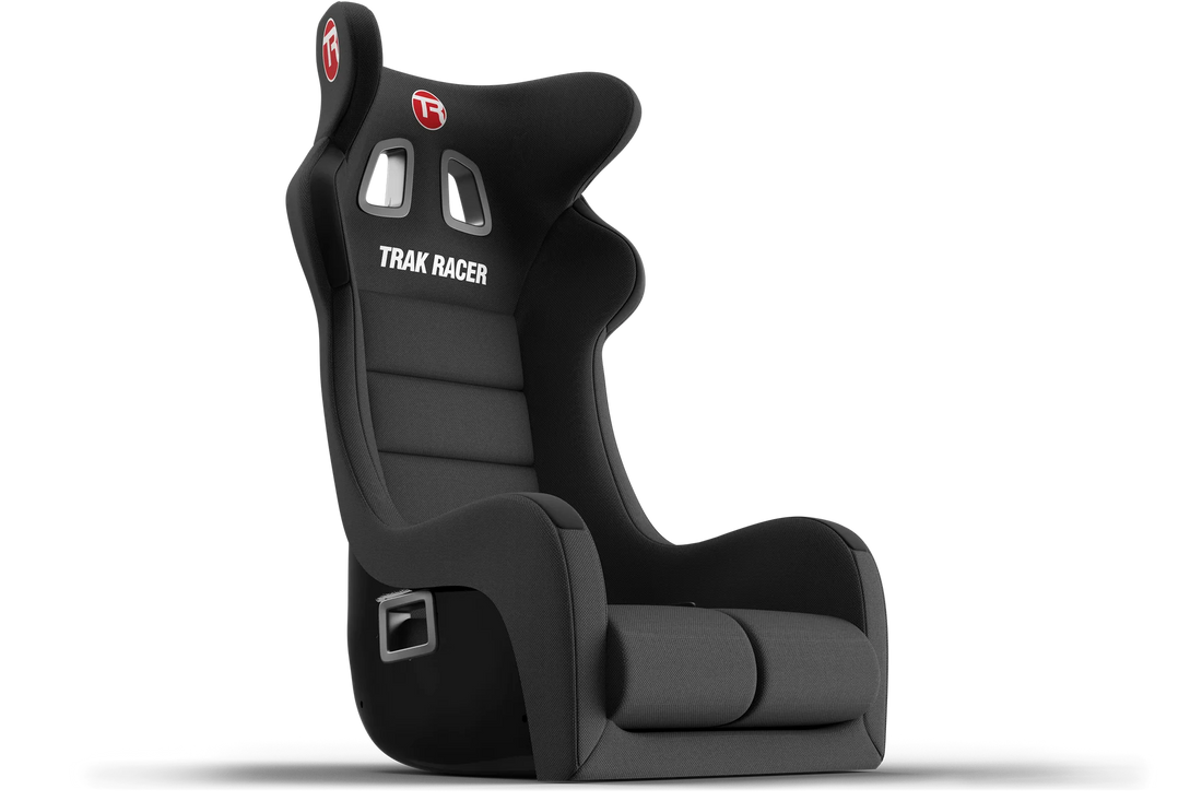 TrakRacer GT Pro Racing Seat - Fiberglass Black