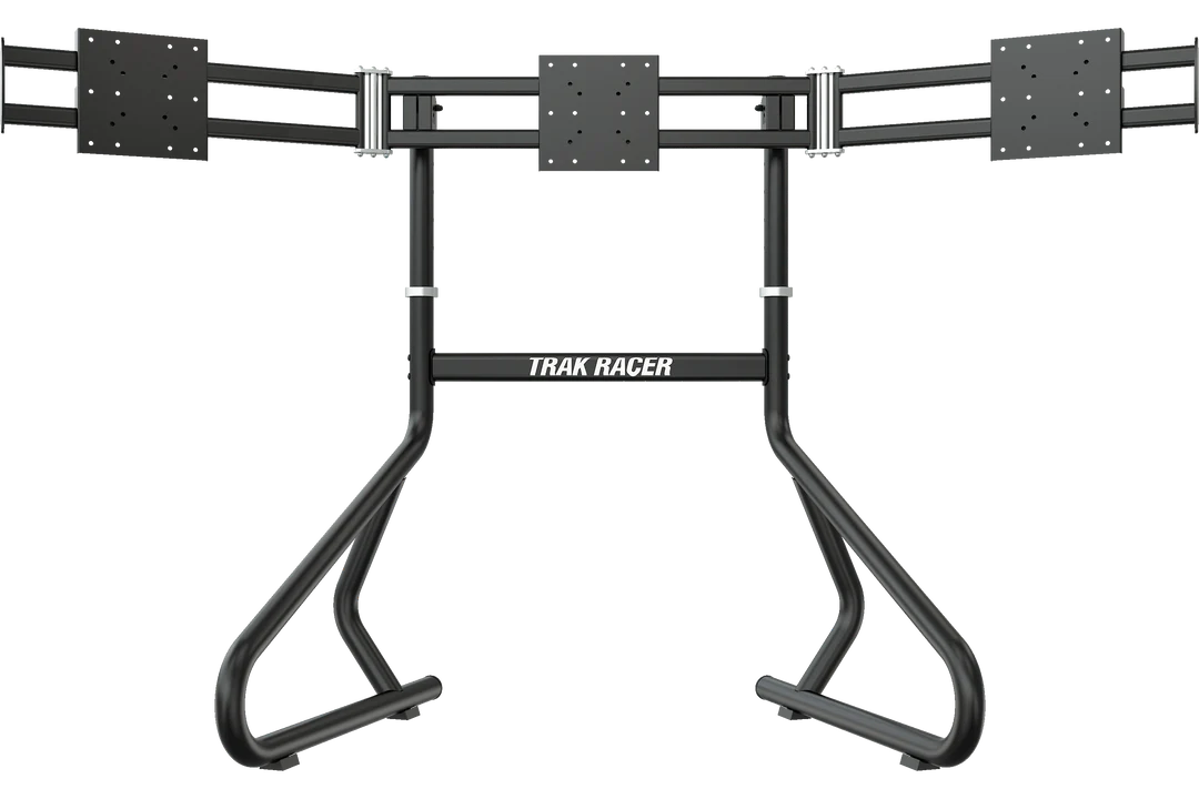 Trak Racer large freestanding triple monitor stand (30" to 45" displays)
