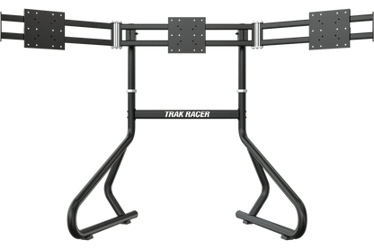 Trak Racer large freestanding triple monitor stand (30" to 45" displays)