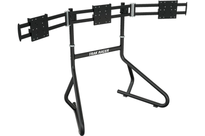 Trak Racer large freestanding triple monitor stand (30" to 45" displays)