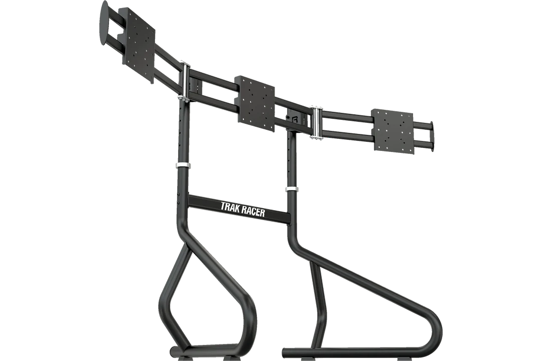 Trak Racer large freestanding triple monitor stand (30" to 45" displays)