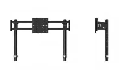 Trak Racer top monitor mount (for 4th or 2nd screen) for tube monitor stand