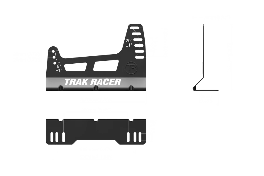 Trak Racer oversized seat console (GT/formula seating position)
