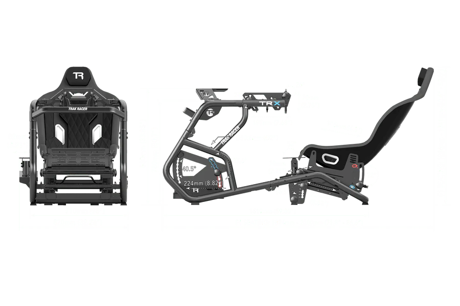 Simulator de curse Trak Racer TRX V2 (Negru)  