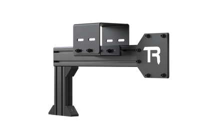 Trak Racer Gen 2 shifter mount and side chassis support with TR mounting plate - black
