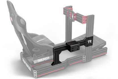 Trak Racer Gen 2 shifter mount and side chassis support with TR mounting plate - black