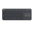 Logitech K400 Plus Wireless Touch Keyboard Draufsicht