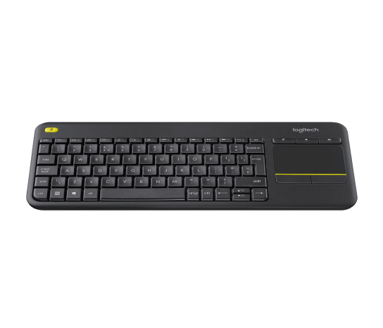 Logitech K400 Plus schräg von vorne