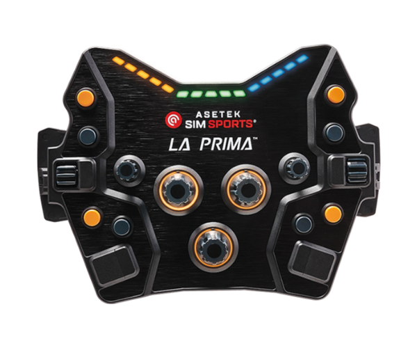 Asetek La Prima GT Button Box Orange Front