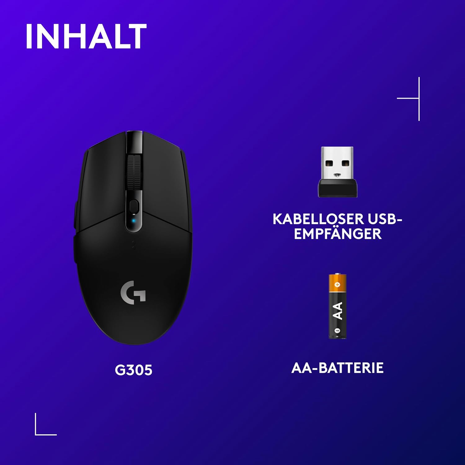 Logitech G305 LIGHTSPEED Wireless Gaming Mouse