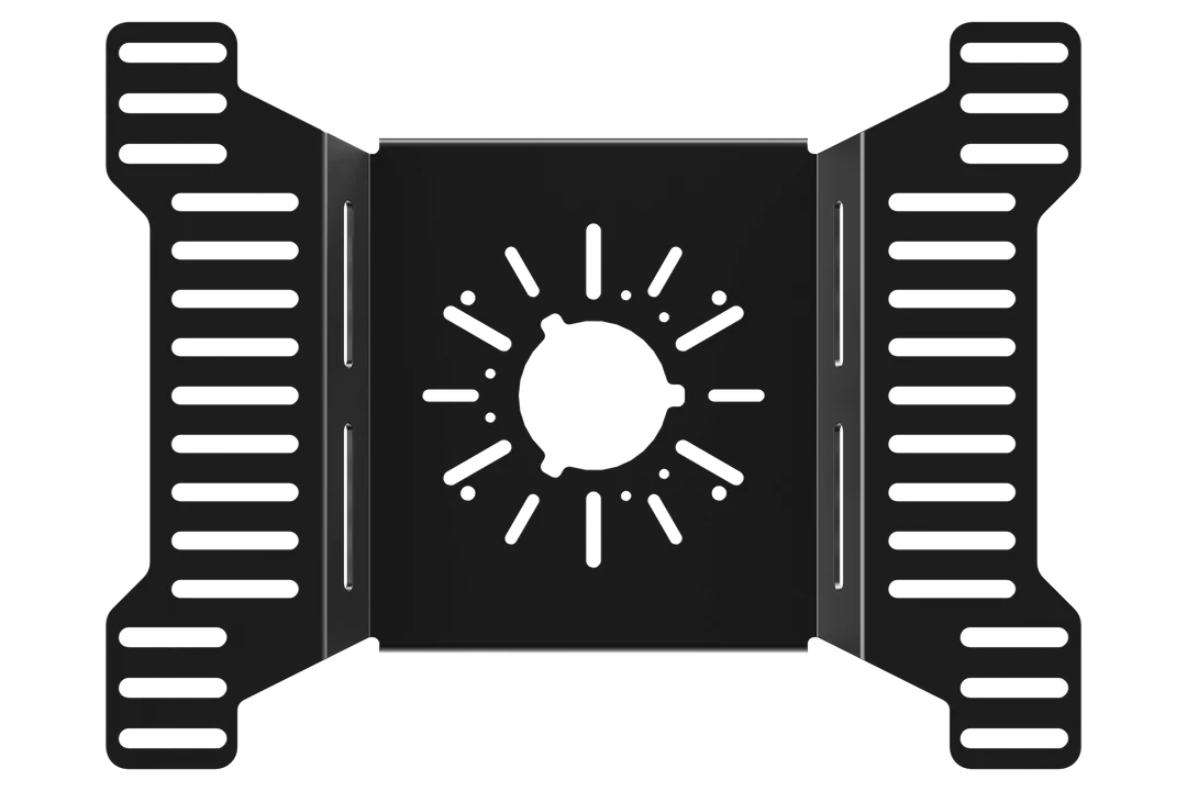 TrakRacer Universelle Bass-Shaker / Körperschallwandler Halterung für Sim-Rigs